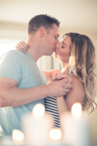 Intimate Home Engagement Photos Boston Weddings