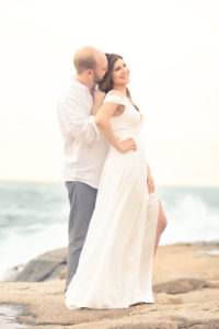 Boston MA Ocean front engagement session